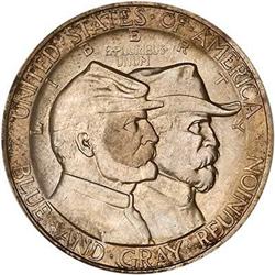 1936 Gettysburg Half Dollar PCGS MS65