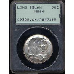 1936 Long Island Half Dollar PCGS MS64