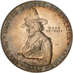 1920 Pilgrim Half Dollar PCGS MS65