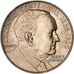 1936 Robinson-Arkansas Half Dollar PCGS MS65