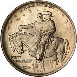 1925 Stone Mountain Half Dollar NGC MS66