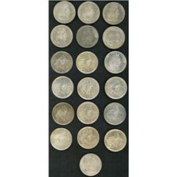 Lot of Nineteen Mixed Commemoratives RAW F-UNC