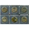 Image 1 : Lot of Six Silver Commemoratives