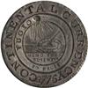 Image 1 : 1776 Continental Dollar. Pewter. PCGS MS63