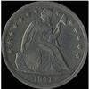 Image 1 : 1841 Liberty Seated Dollar RAW