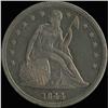 Image 1 : 1844 Liberty Seated Dollar RAW