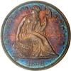 Image 1 : 1858 Liberty Seated Dollar PCGS PR64