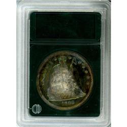 1860 Liberty Seated Dollar