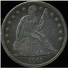 Image 1 : 1861 Liberty Seated Dollar RAW