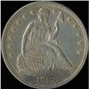 Image 1 : 1862 Liberty Seated Dollar RAW
