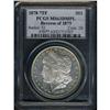 Image 1 : 1878 Morgan $1 7 tail feath rev of 1879 PCGS MS63DMPL