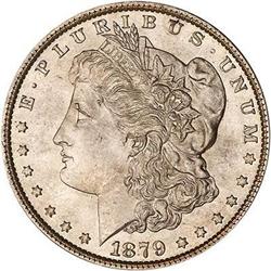 1879 Morgan Dollar PCGS MS66