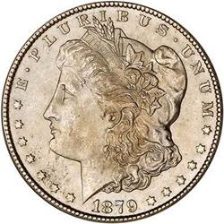 1879-CC Morgan Dollar. Capped die PCGS MS64