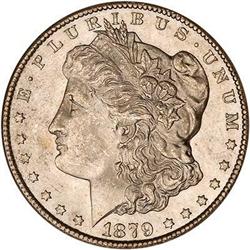 1879-CC Morgan Dollar. Capped die NGC MS64
