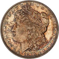 1879-S Morgan Dollar. Reverse of 1878 PCGS MS64