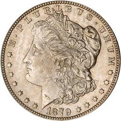 1879-S Morgan Dollar. Reverse of 1878 PCGS MS64