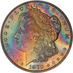 1879-S Morgan Dollar. Reverse of 1879 PCGS MS66