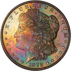 1879-S Morgan Dollar. Reverse of 1879 NGC MS66