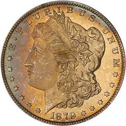 1879-S Morgan Dollar. Reverse of 1879 PCGS MS66