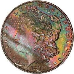 1879-S Morgan Dollar. Reverse of 1879 PCGS MS65