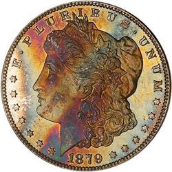 1879-S Morgan Dollar. Reverse of 1879 PCGS MS65