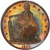 Image 1 : 1859 Pattern Half Dollar. Silver, reeded edge PCGS PR65