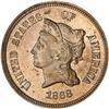 Image 1 : 1868 Pattern Five Cents plain edge J-633 NGC PF63