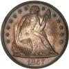 Image 1 : 1857 Liberty Seated Dollar PCGS PR64