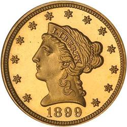 1899 $2.50 Liberty PCGS PR66