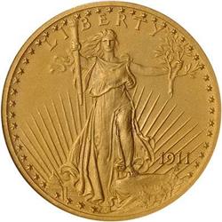 1911 $20 St. Gaudens NGC PF65