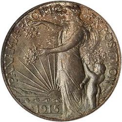 1915-S Panama-Pacific Half Dollar NGC MS65