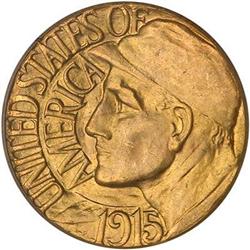 1915-S Panama-Pacific Gold Dollar PCGS MS65