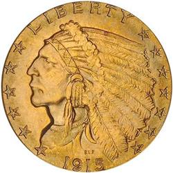 1915 $2.50 PCGS MS64