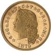Image 1 : 1879 $4 Gold. Flowing hair NGC PF64