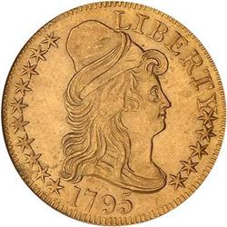 1795 $5 Capped Bust. Small eagle NGC MS61