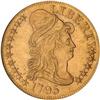 Image 1 : 1795 $5 Capped Bust. Small eagle NGC MS61