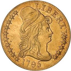 1795 $5 Capped Bust. Small eagle PCGS XF45