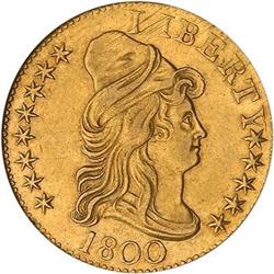 1800 $5 Capped Bust ANACS AU55 Details