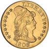 Image 1 : 1803 $5 Capped Bust. 3 over 2 ANACS Net EF40 AU Details