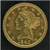 Image 1 : 1845-O $5 Liberty RAW Fine