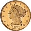 Image 1 : 1871 $5 Liberty ANACS MS62