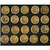 Image 1 : Lot of Twenty $5 Liberty Half Eagles RAW F-UNC
