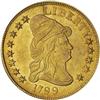 Image 1 : 1799 $10 Capped Bust Large obv stars ANACS MS60 Details