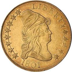 1801 $10 Capped Bust PCGS XF40