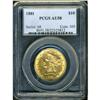 Image 1 : 1881 $10 Liberty PCGS AU58