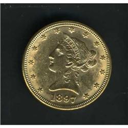 1897 $10 Liberty RAW MS60