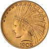 Image 1 : 1908 $10 Indian. With motto PCGS MS65