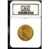 Image 1 : 1910-D $10 Indian NGC MS 62