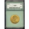 Image 1 : 1911 $10 Indian NTC AU55