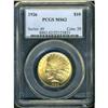 Image 1 : 1926 $10 Indian PCGS MS62
